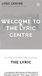 Mobile Screenshot of lyriccentre.com